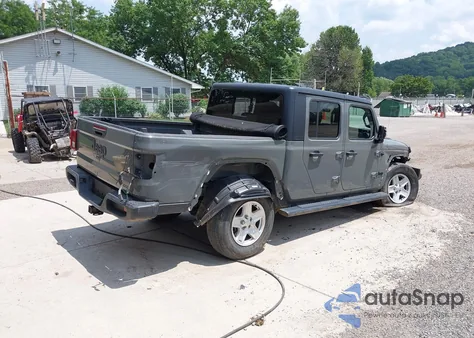 2020 Jeep Gladiator Sport S 4X4 из США, поврежденный, VIN 1C6HJTAG9LL205114